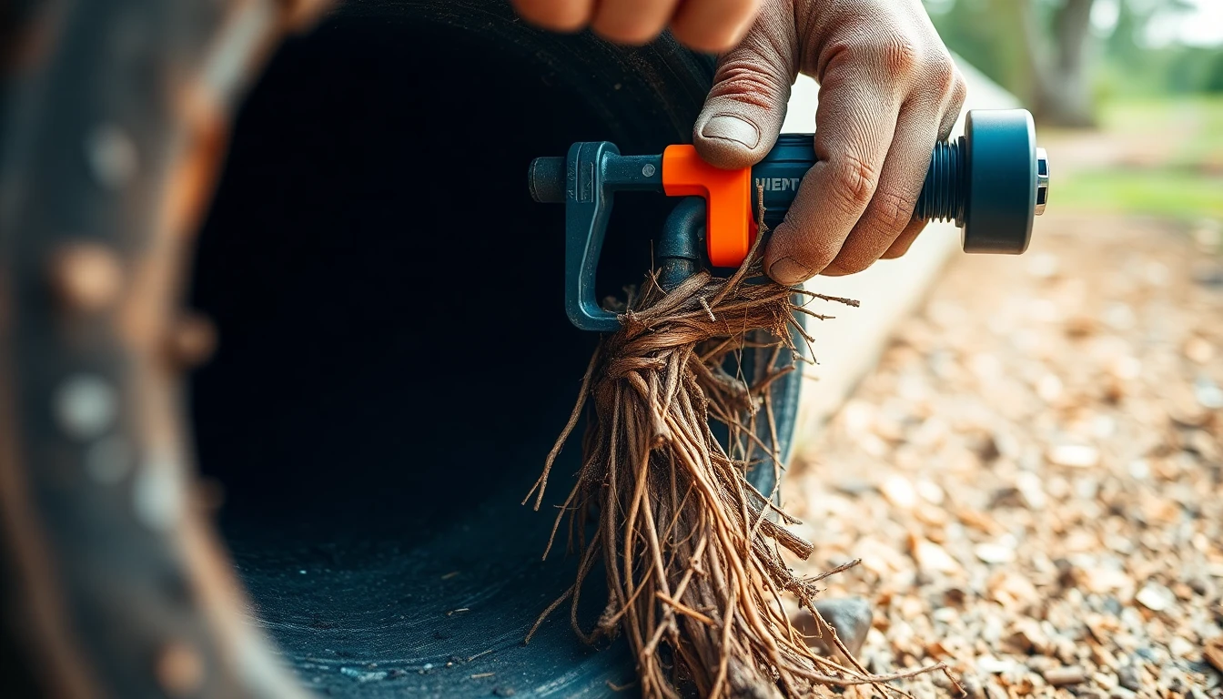 Tree Root Intrusion Removal