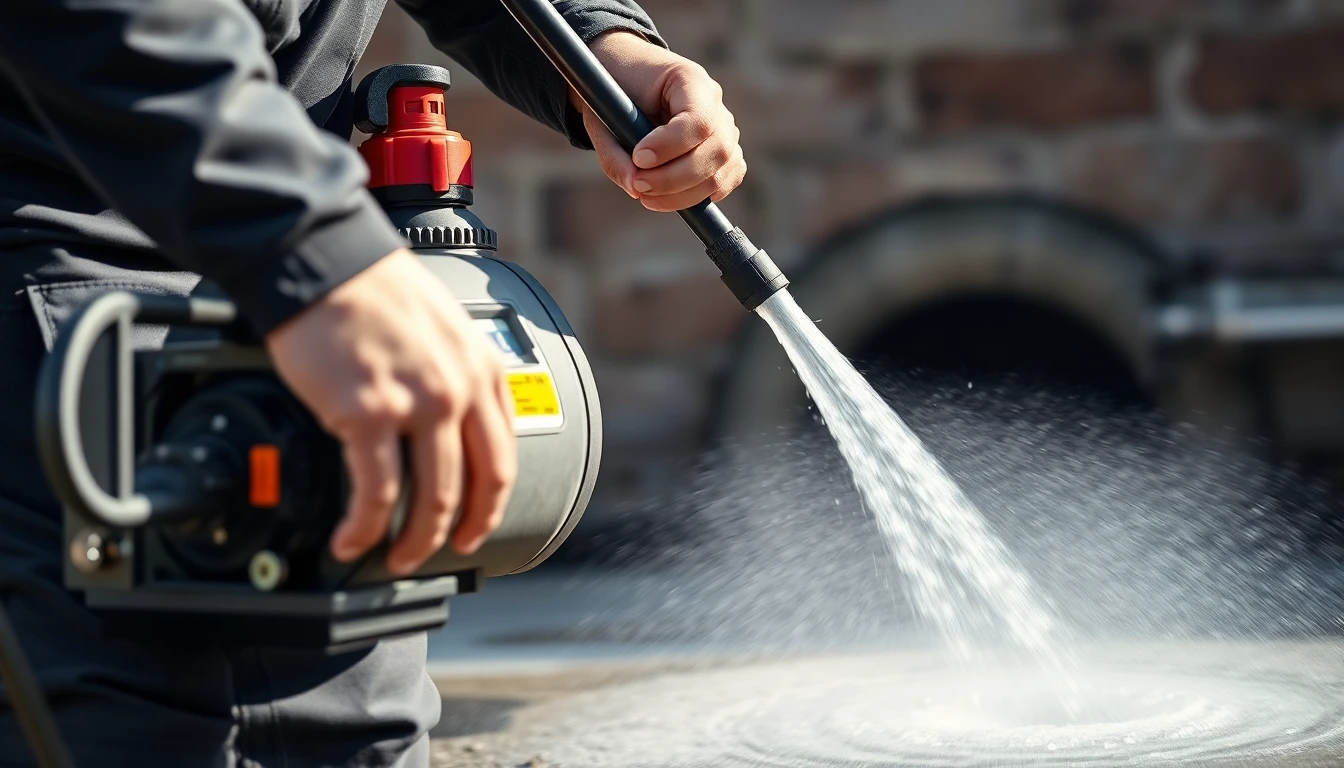 Sanitary Sewer Hydro Jetting